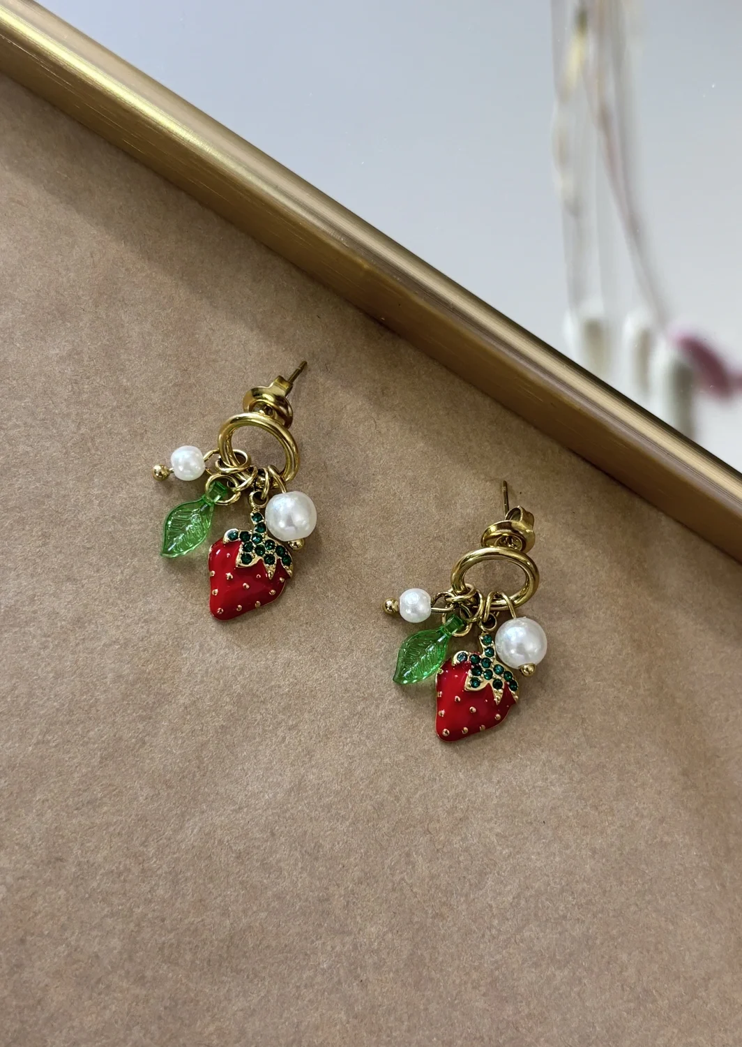 Σκουλαρίκια Strawberries