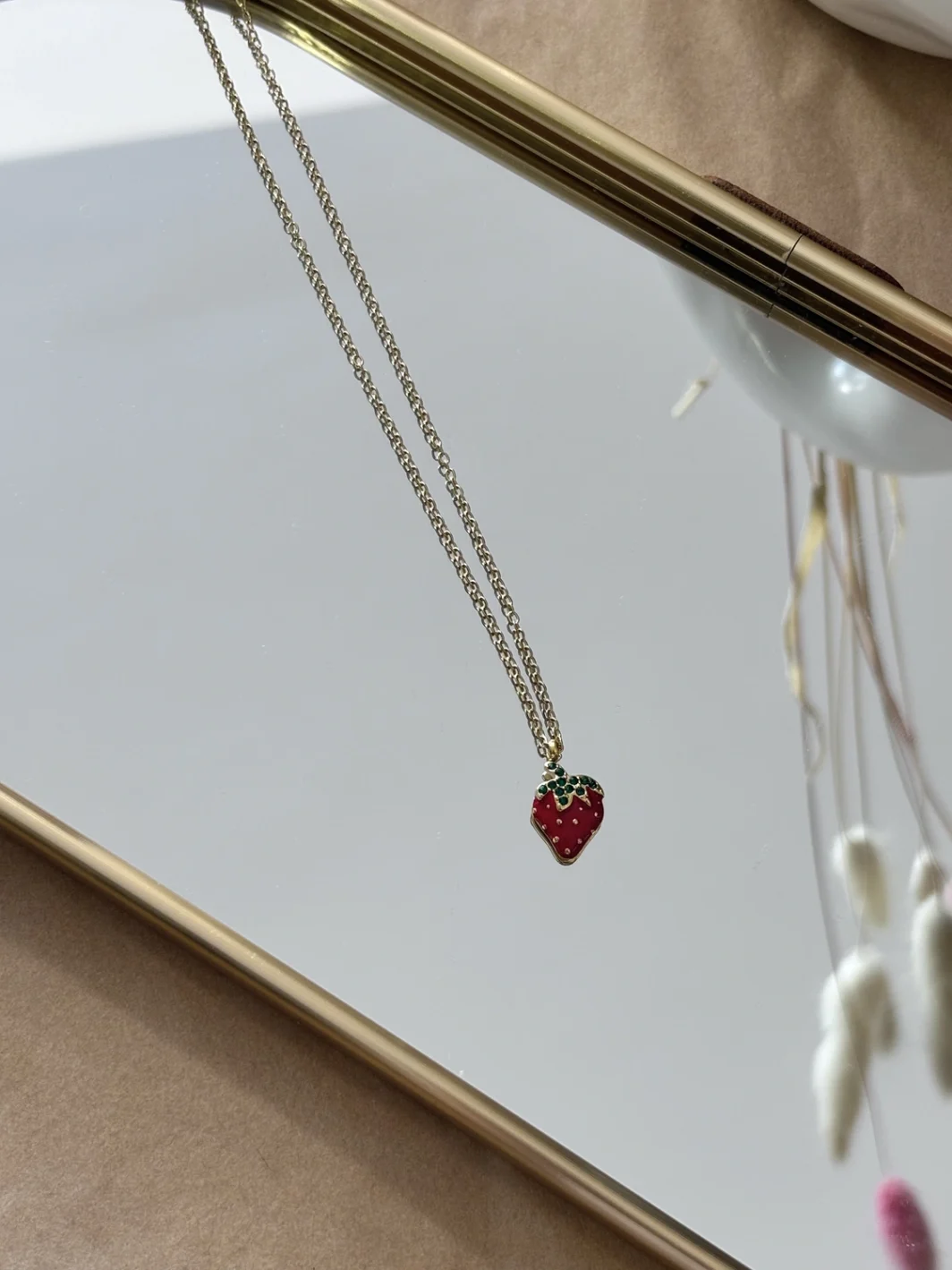 Κολιέ Strawberry Gold