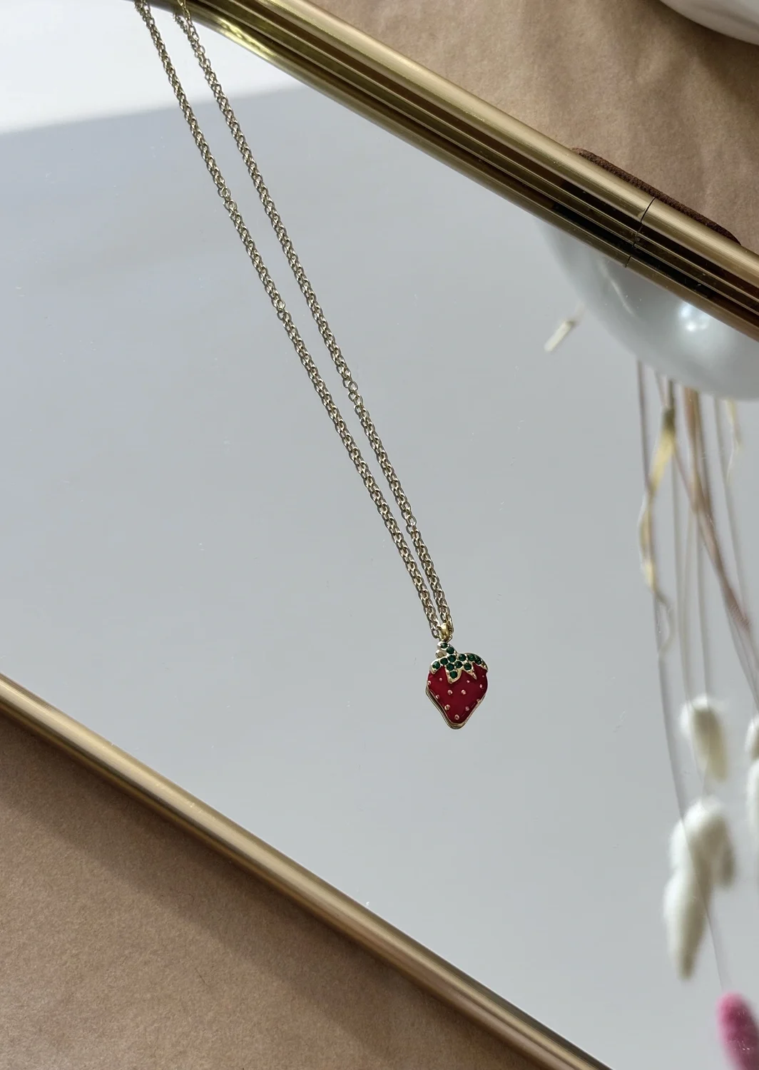 Κολιέ Strawberry Gold