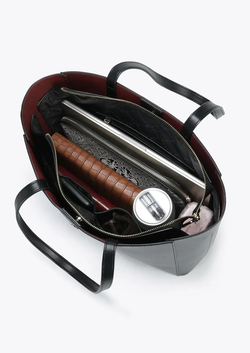 Axel-Τσάντα ώμου με διπλά χερούλια