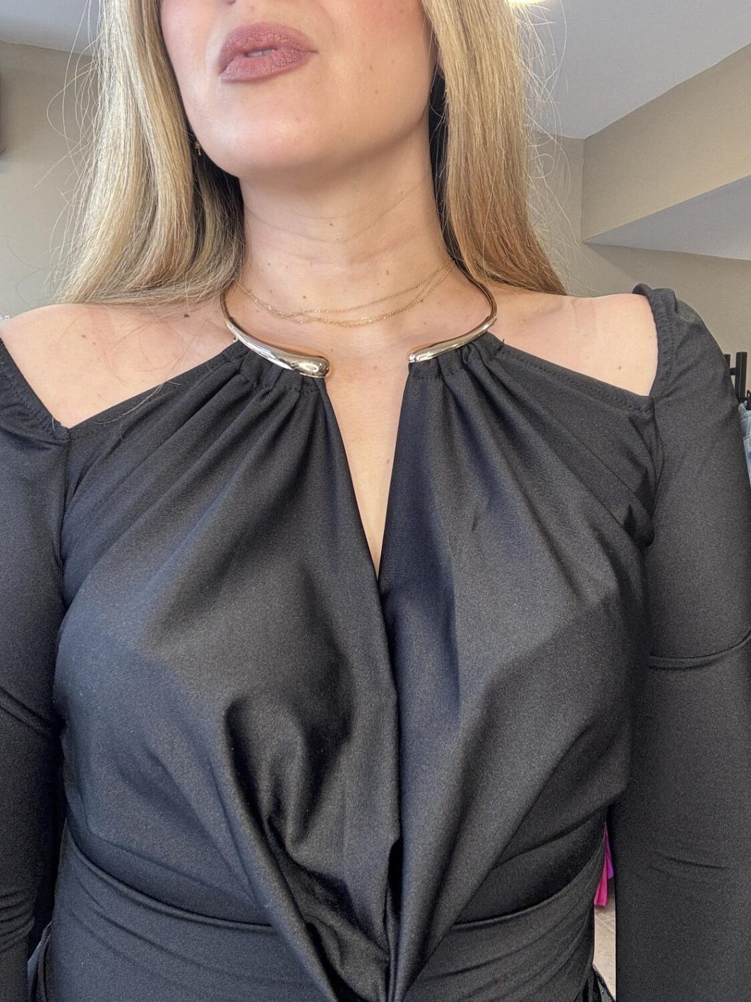 top gold neck