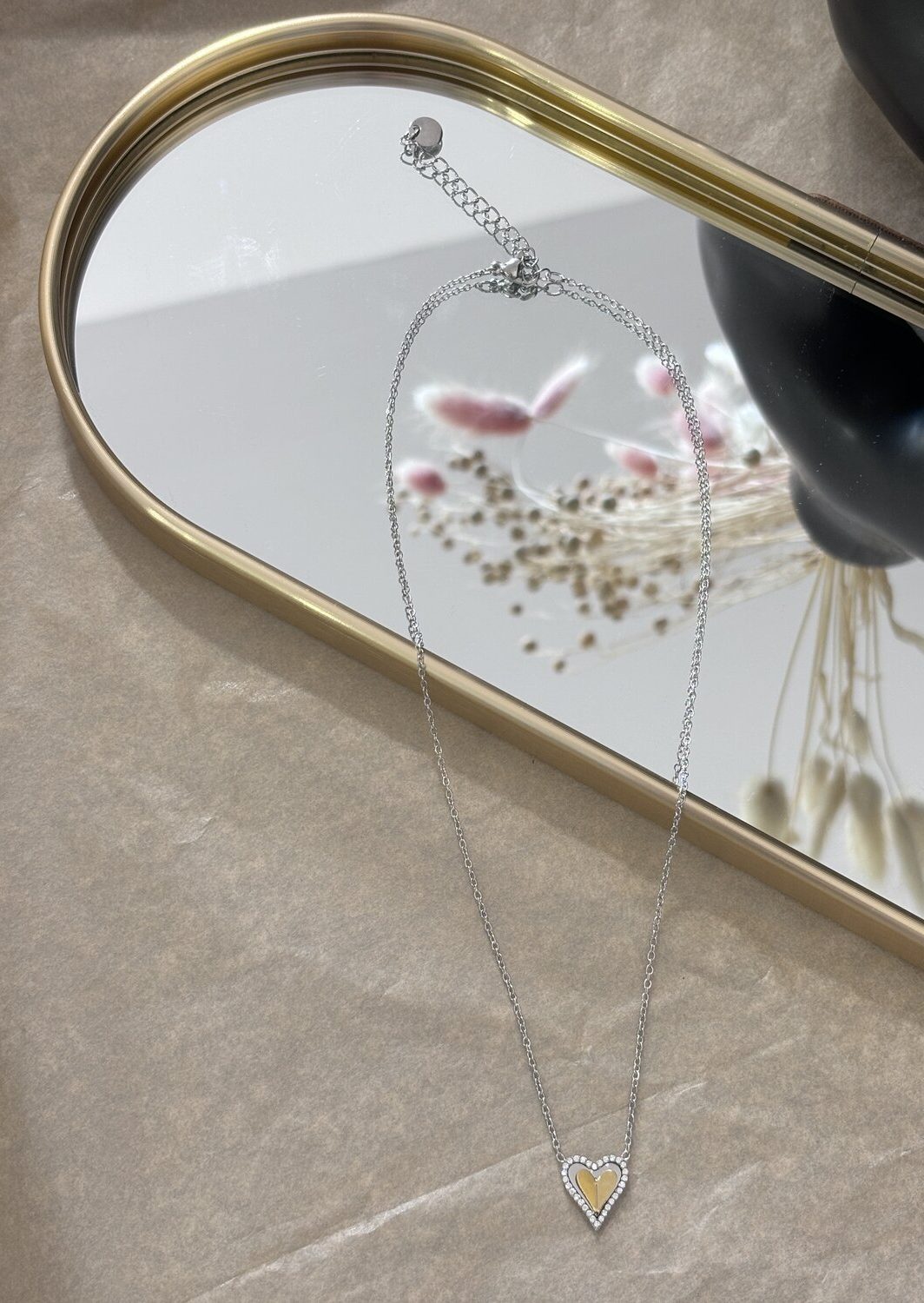 Κολιέ Lil Heart Silver