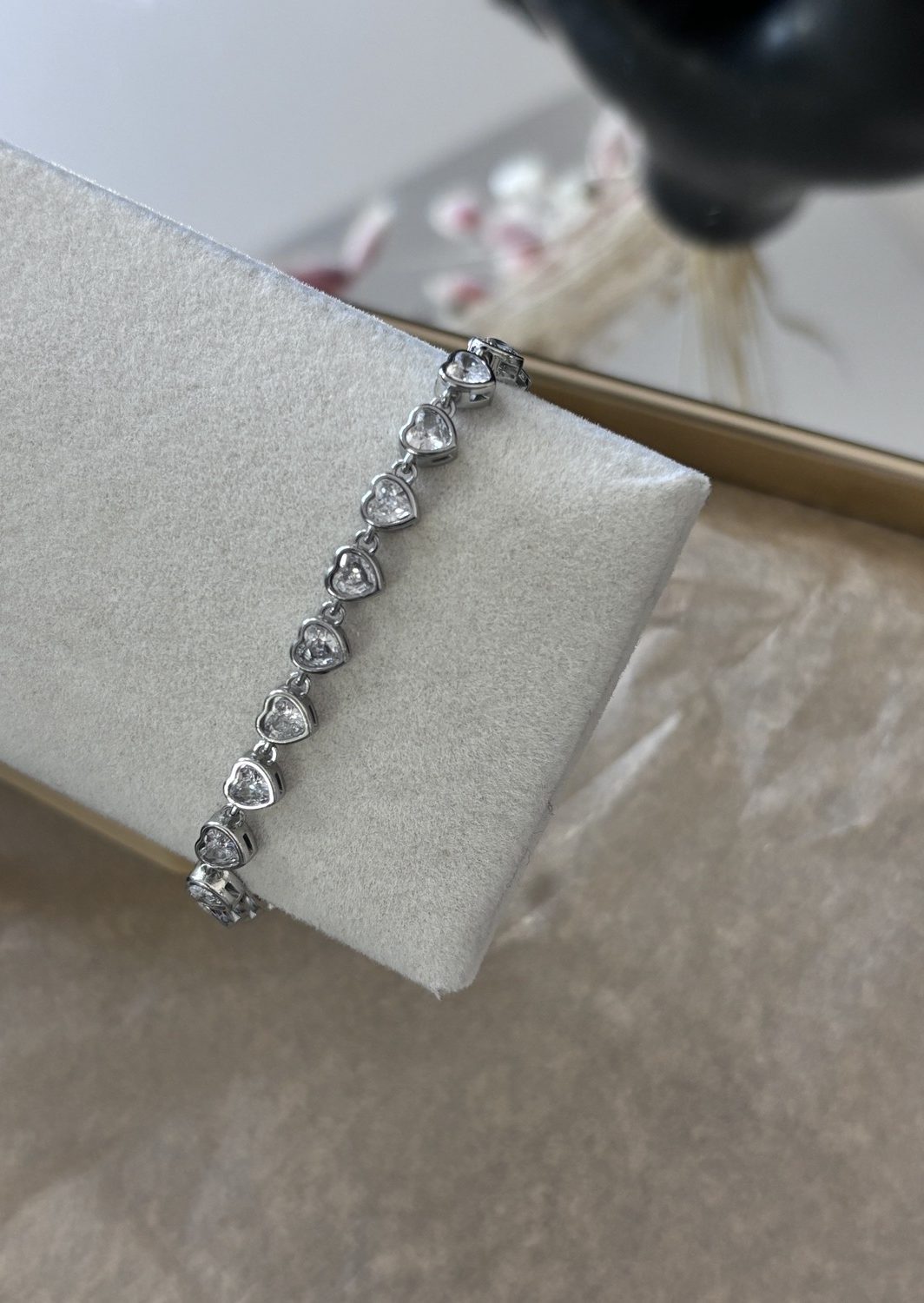 Βραχιόλι Καρδιές Silver
