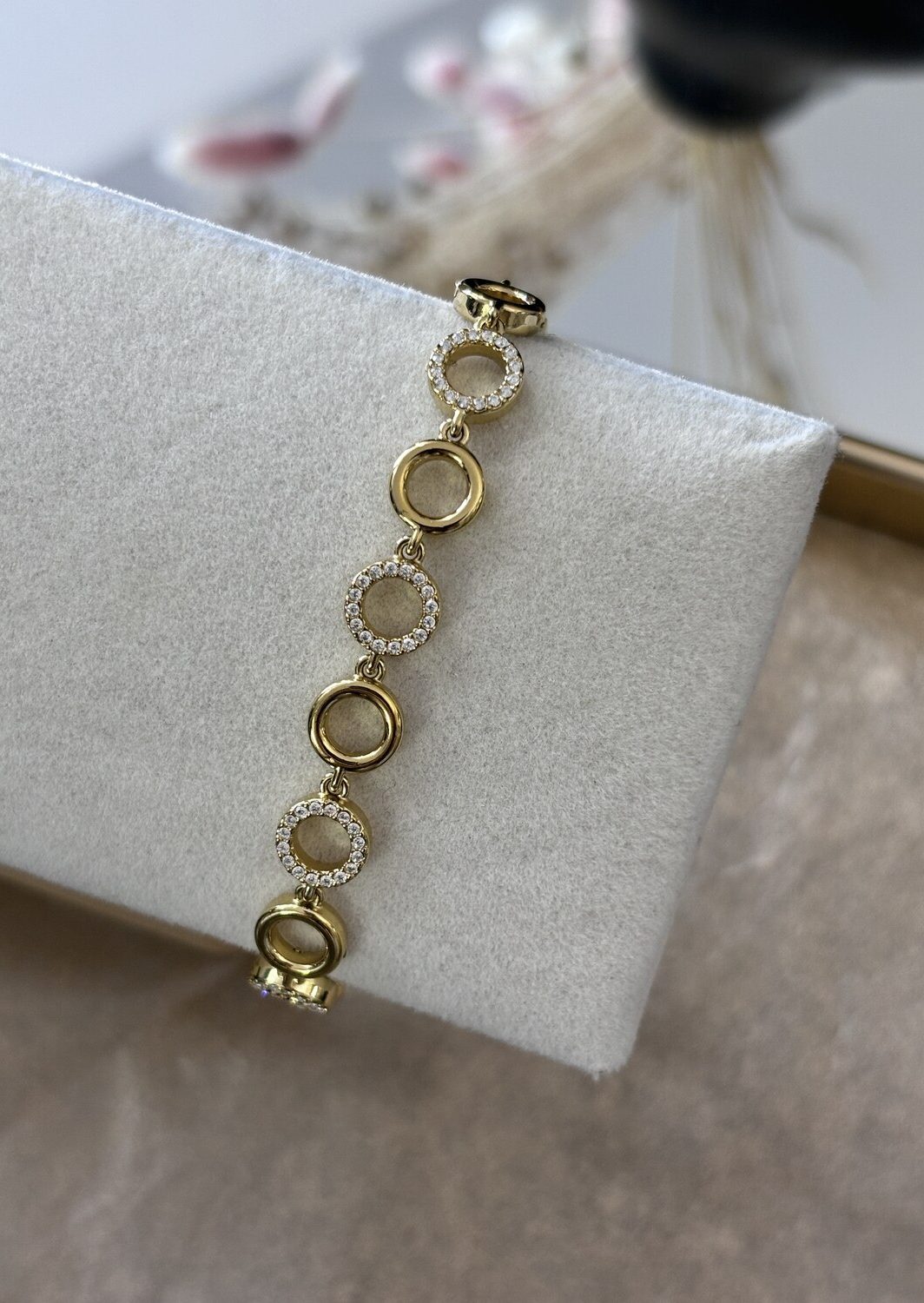 Βραχιόλι Κρίκοι Gold