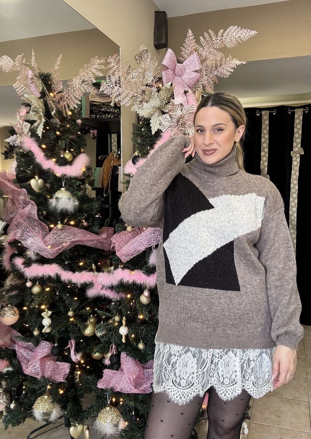 Πουλόβερ Δαντέλα