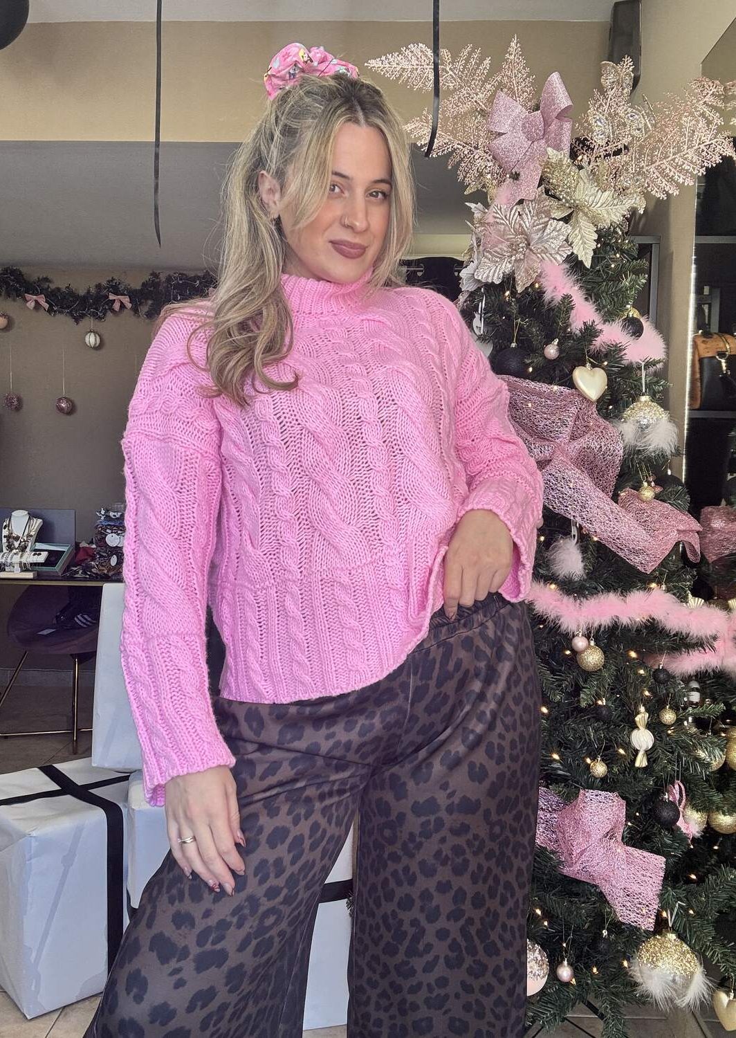 Πουλόβερ Ροζ