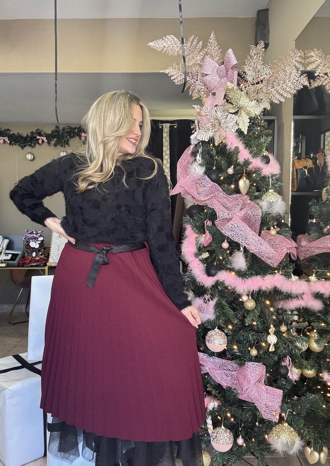 Φούστα Με Εσωτερικό Τούλι