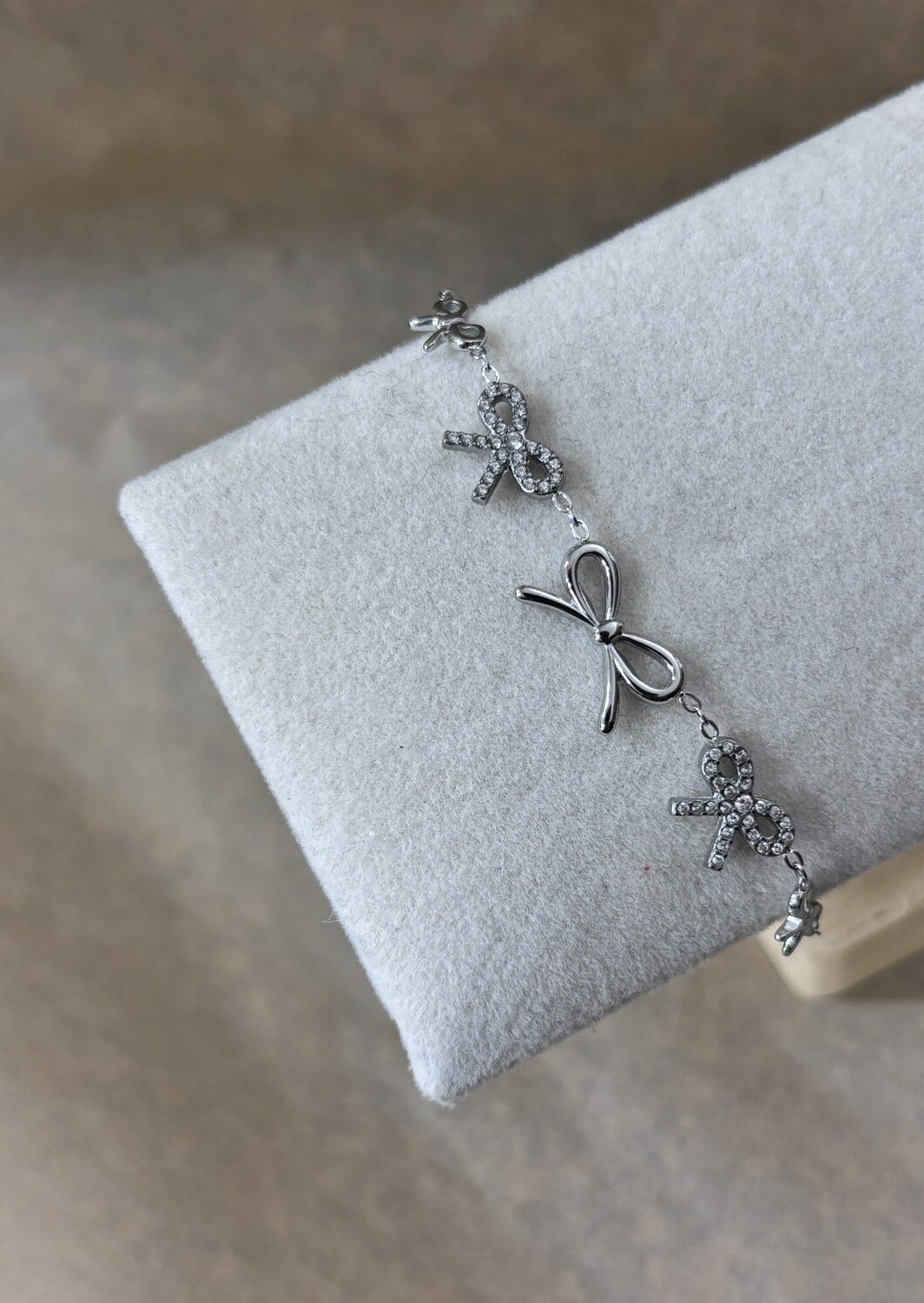 Βραχιόλι Φιογκάκια Silver