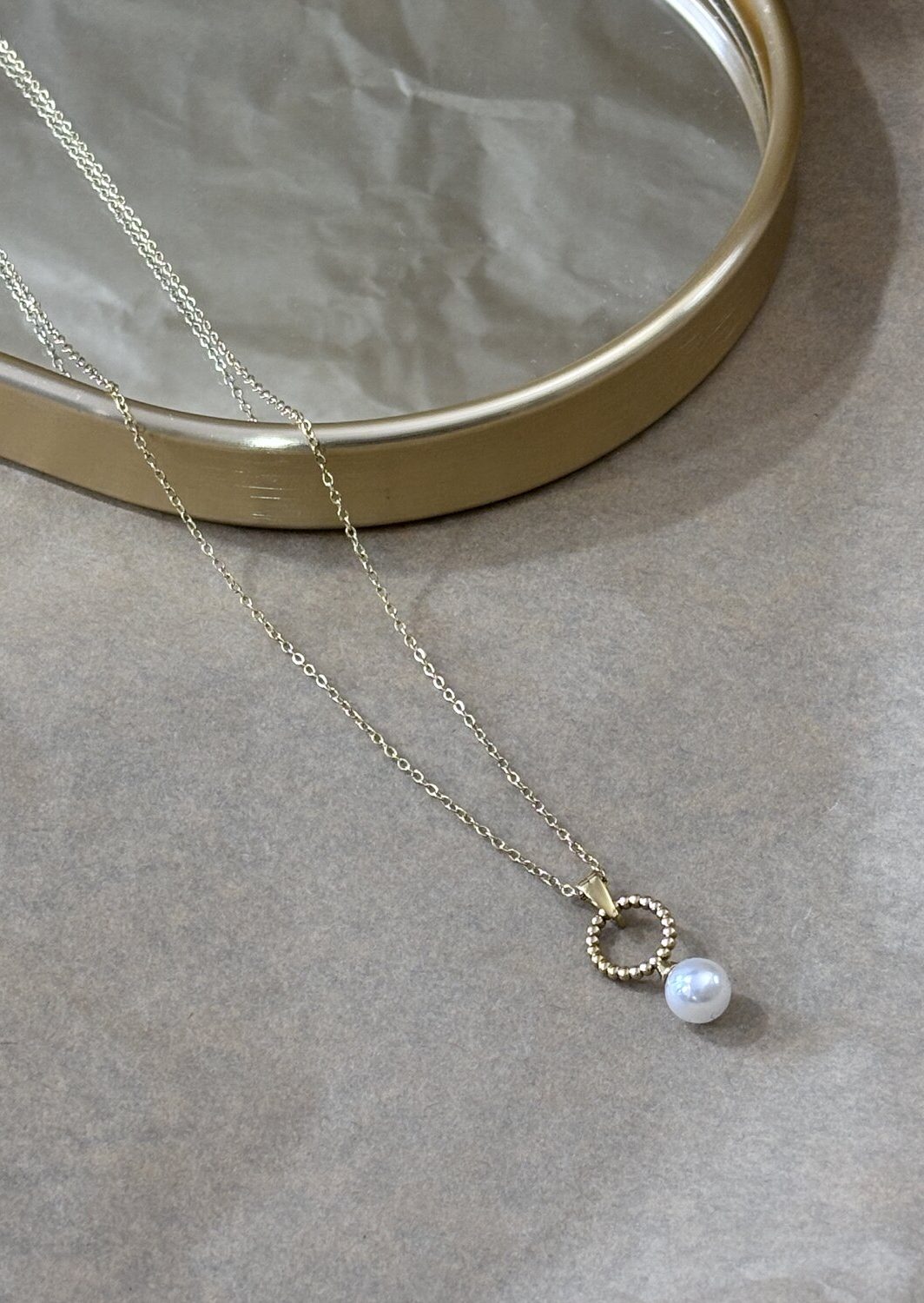 Κολιέ Πέρλα Gold