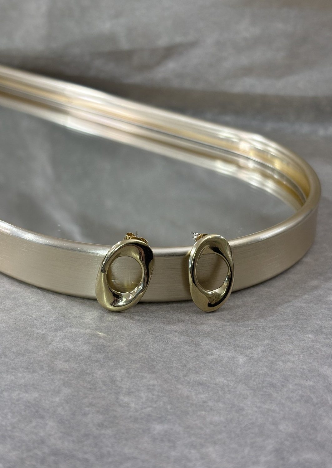 Σκουλαρίκια CY Gold