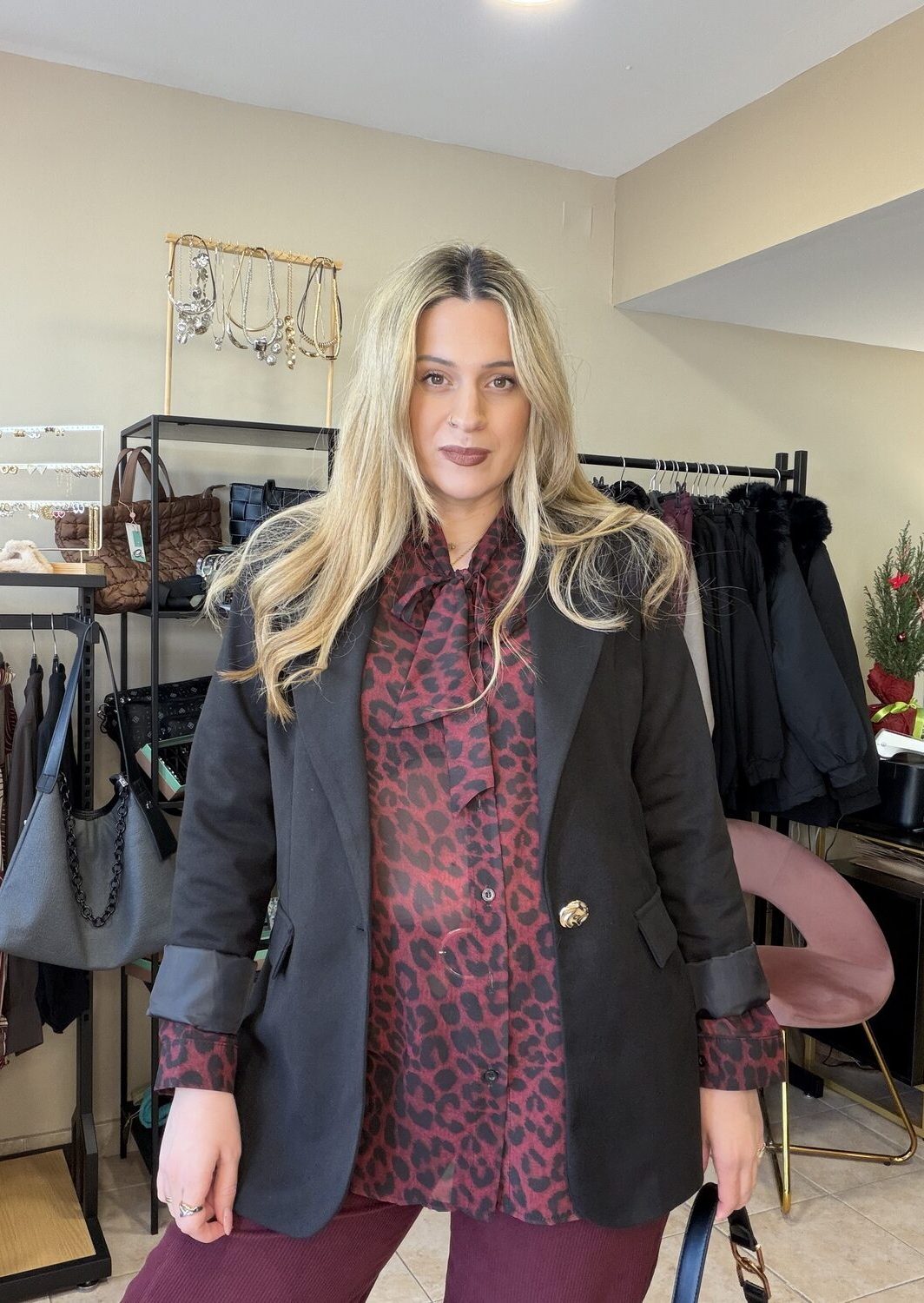 Σακάκι μαύρο βελούδινο