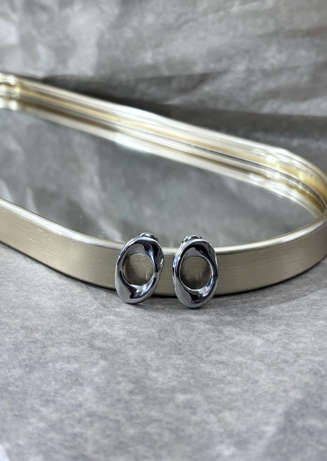 Σκουλαρίκια CY Silver