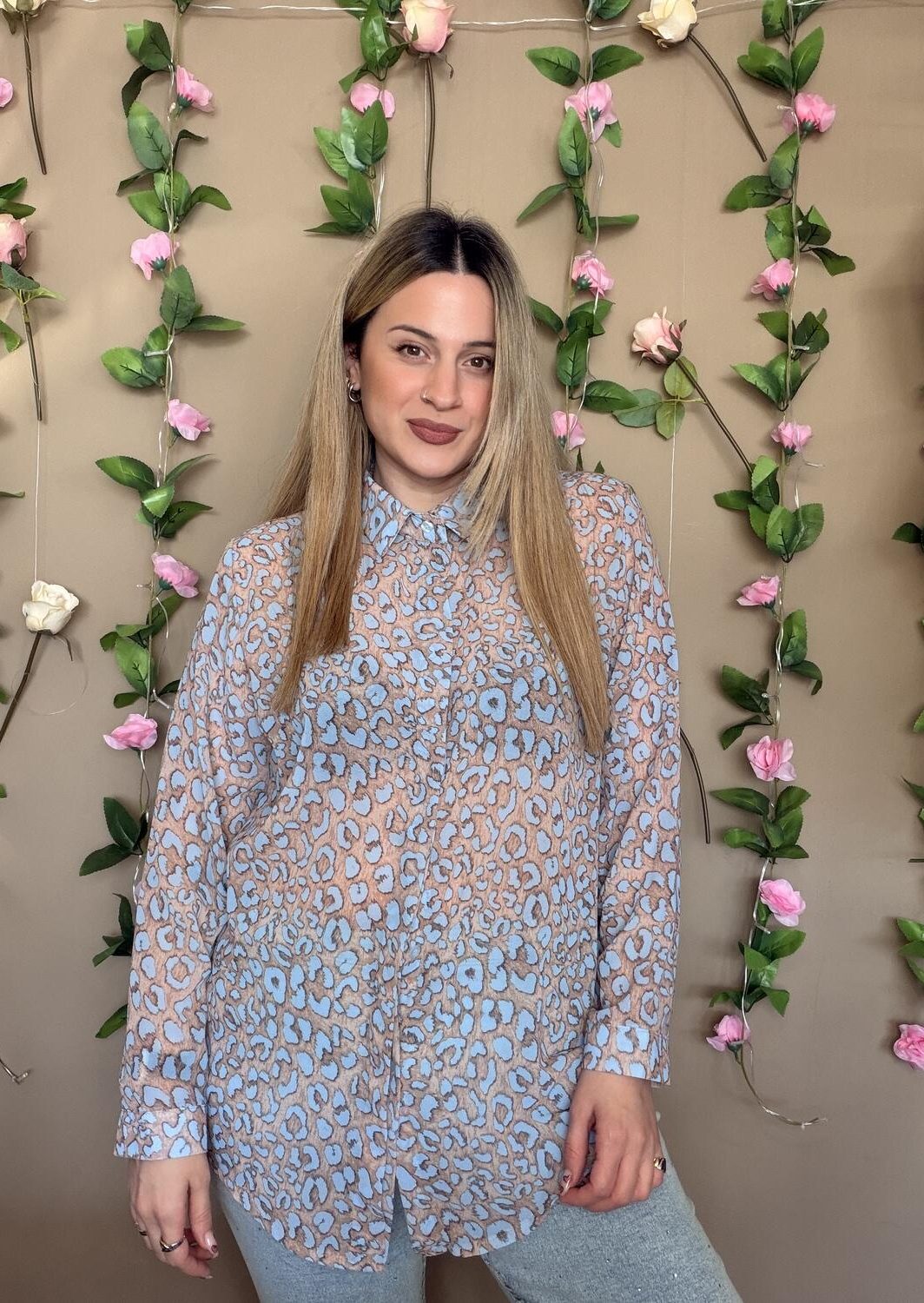 Πουκάμισο Blue Leopard